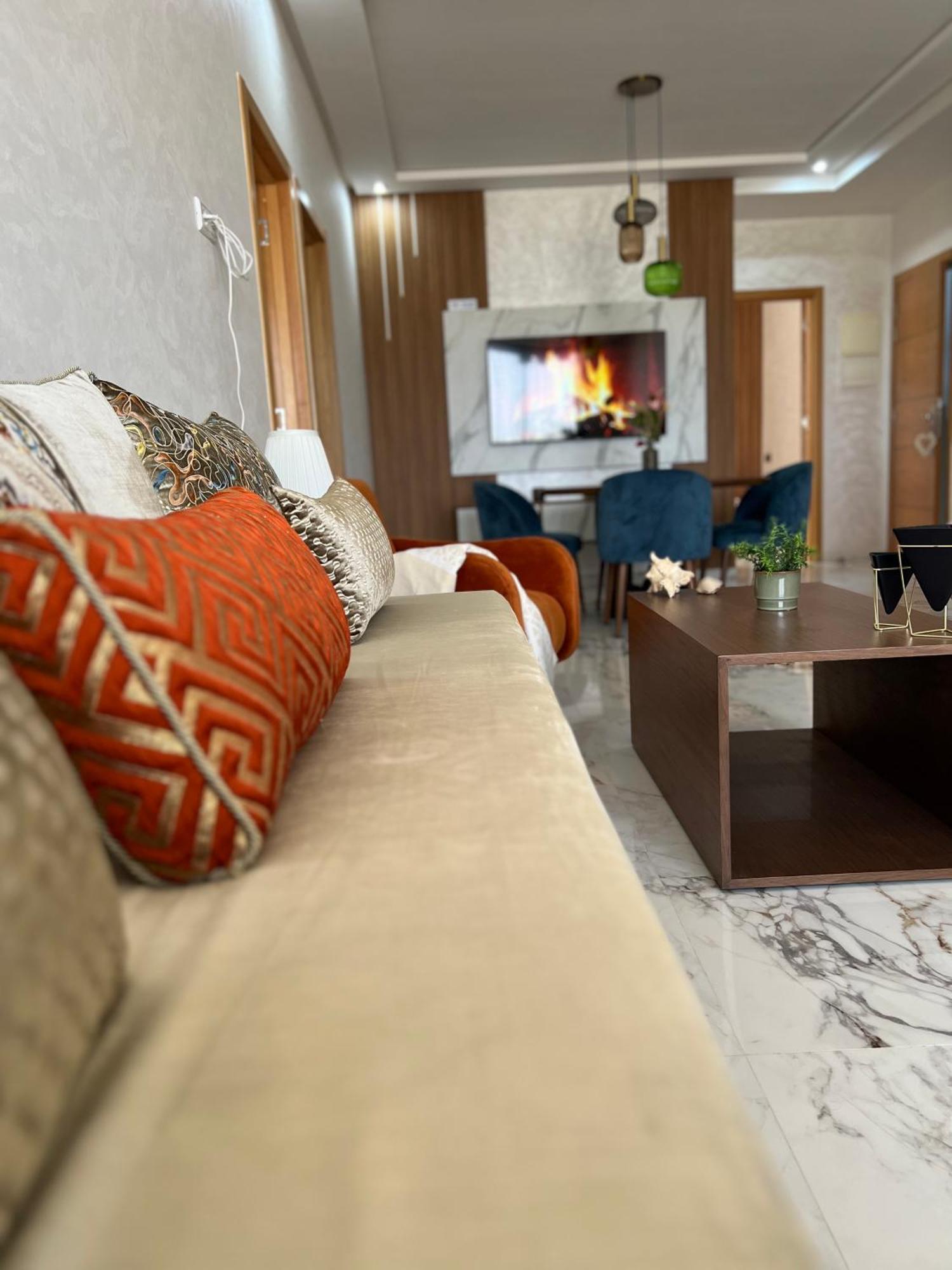 Fun And Sun - Appartement De Luxe - Dahomey Beach - Bouznika ภายนอก รูปภาพ